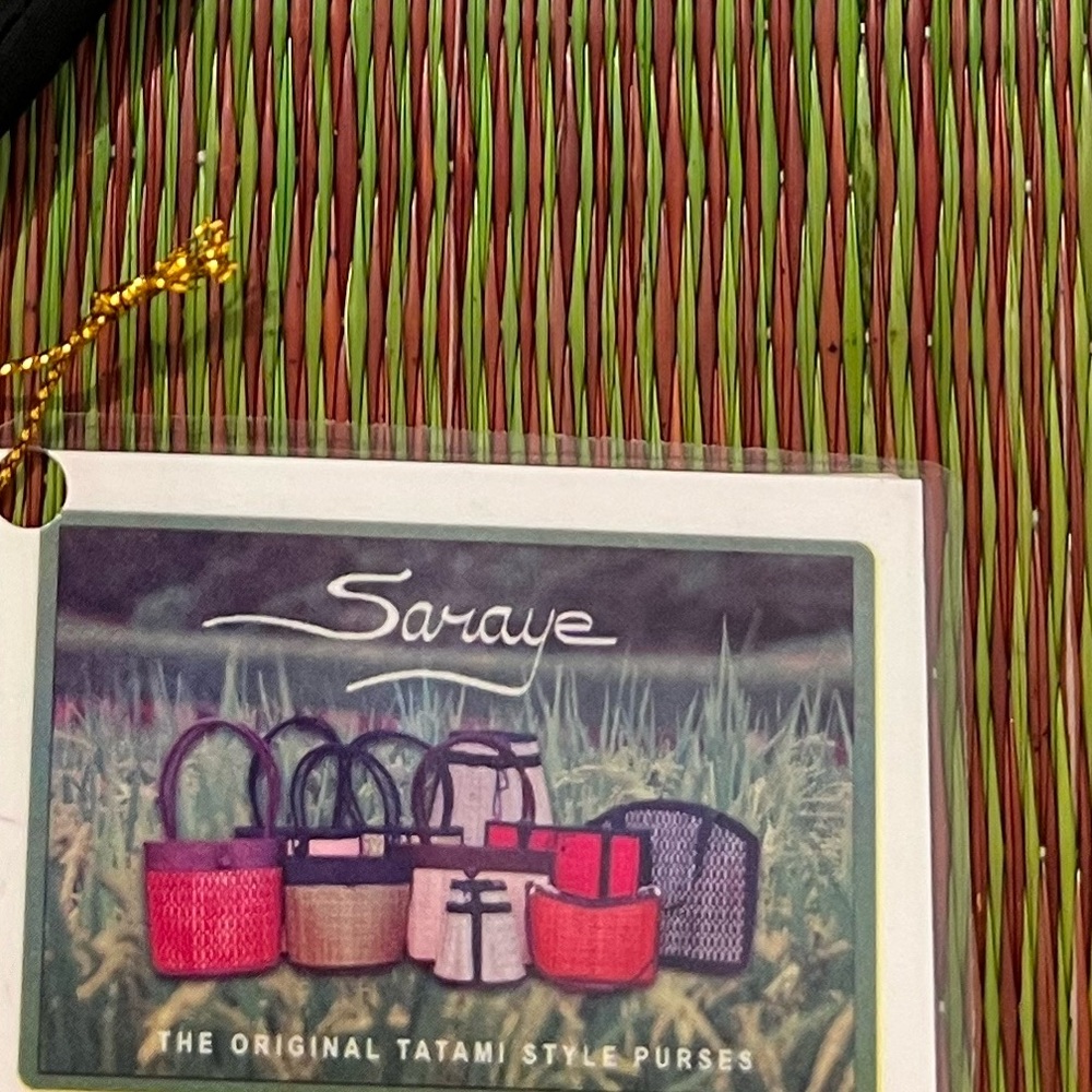Tatami style purse